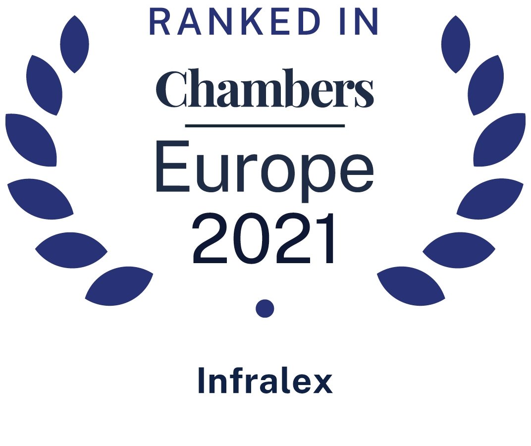 CHAMBERS AND PARTNERS RANKED INFRALEX IN TWO NEW NOMINATIONS